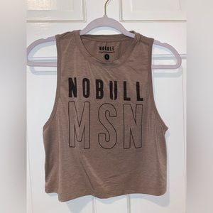 No Bull crop top size small olive-ish color